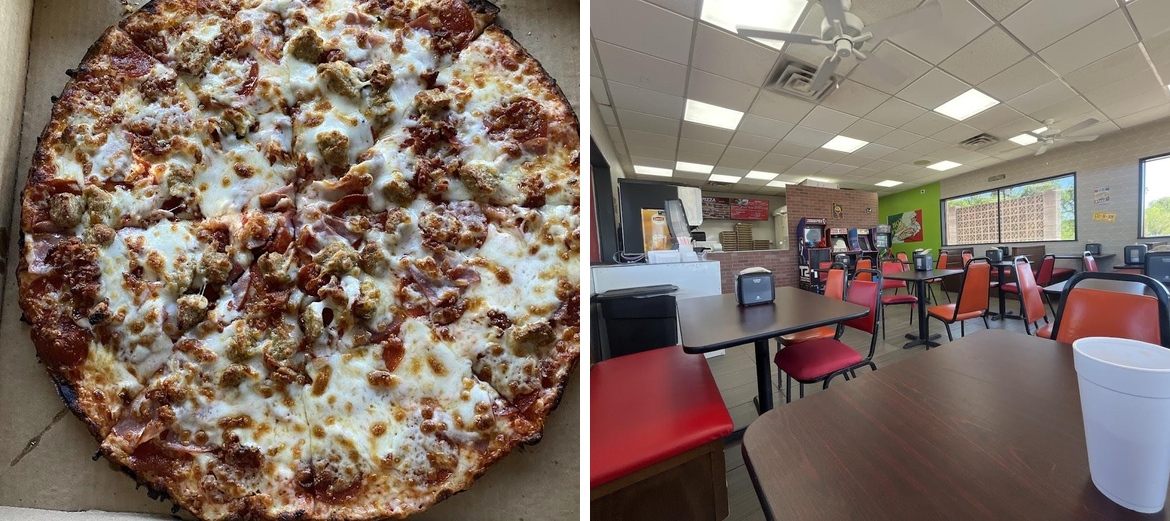 Tulie pizza / Richie's Taco Hut Menu