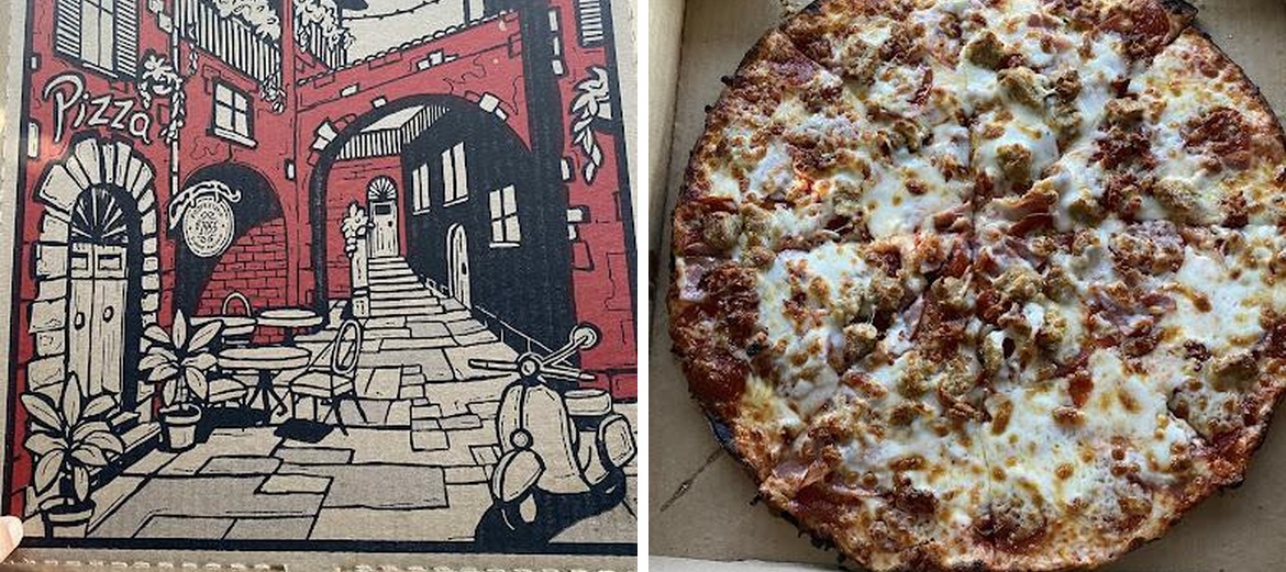 Tulie pizza / Richie's Taco Hut Menu